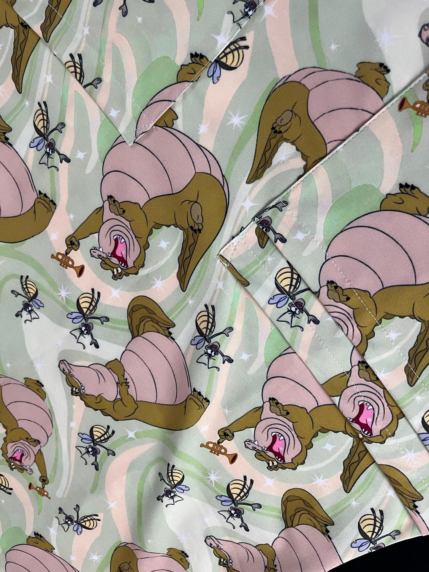 Louis el caimán Top Clinico Mujer (A pedido)