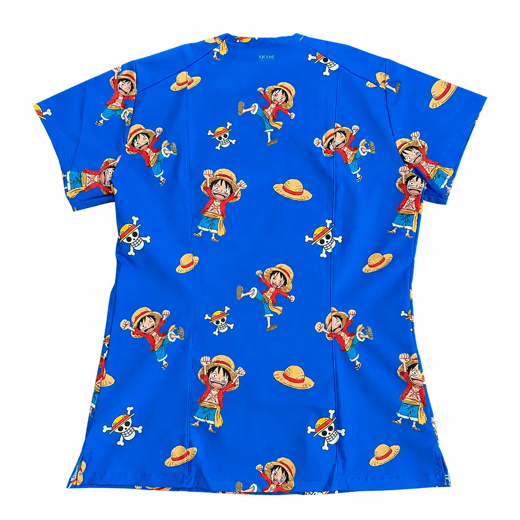Luffy Top Clínico Mujer (A pedido)