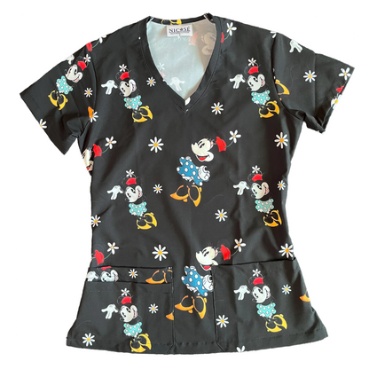 Minnie Bloom Top Clinico Mujer (A pedido)