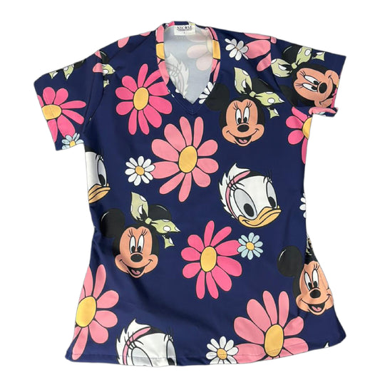 Minnie Daisy Top Clinico Mujer (A pedido)