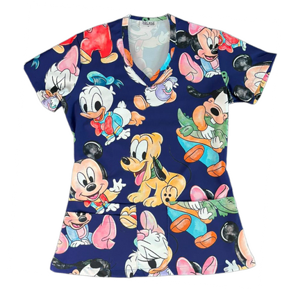 Minnie Babys Top Clinico Mujer (A pedido)