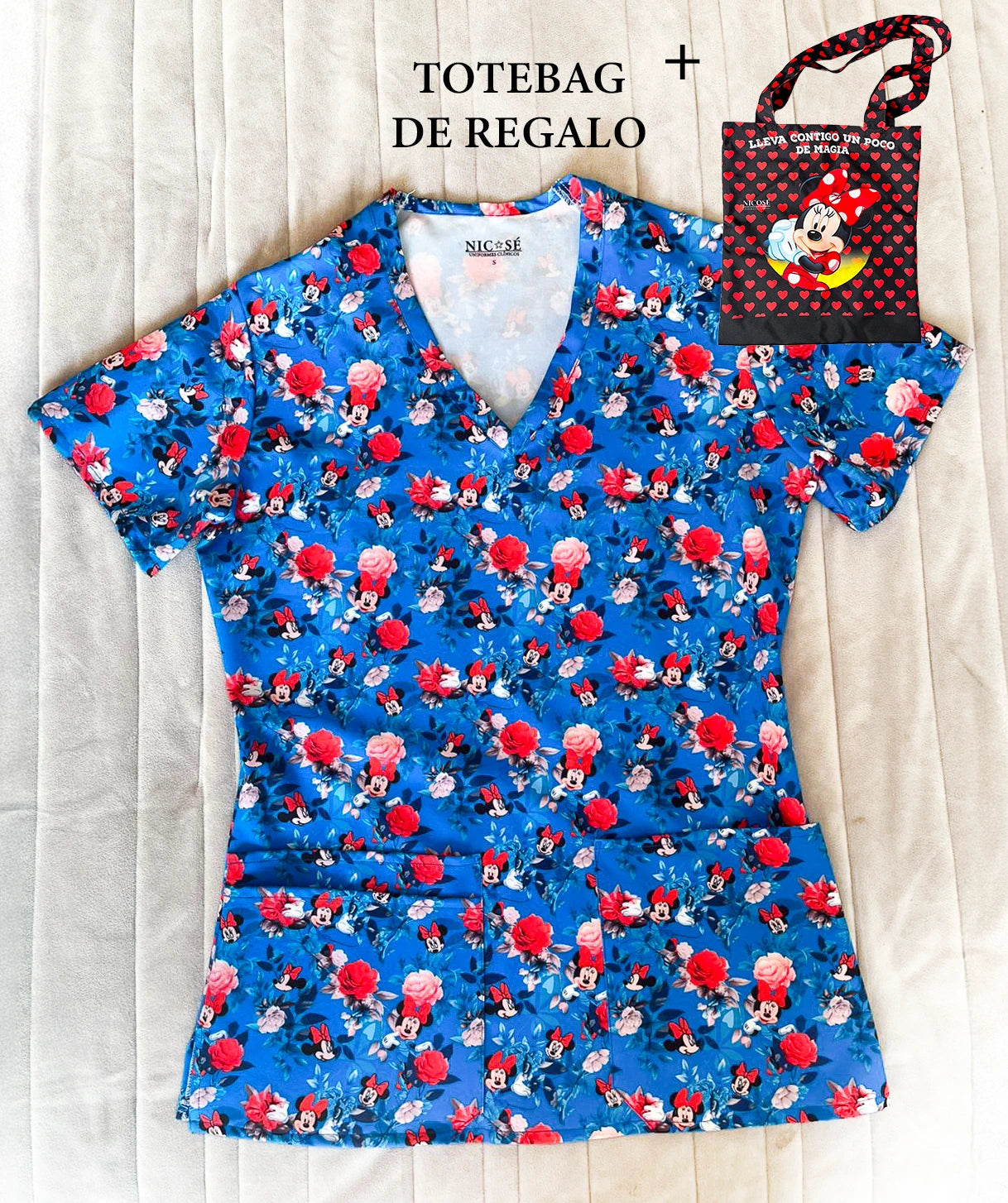 Nicoset Minnie + Totebag de regalo