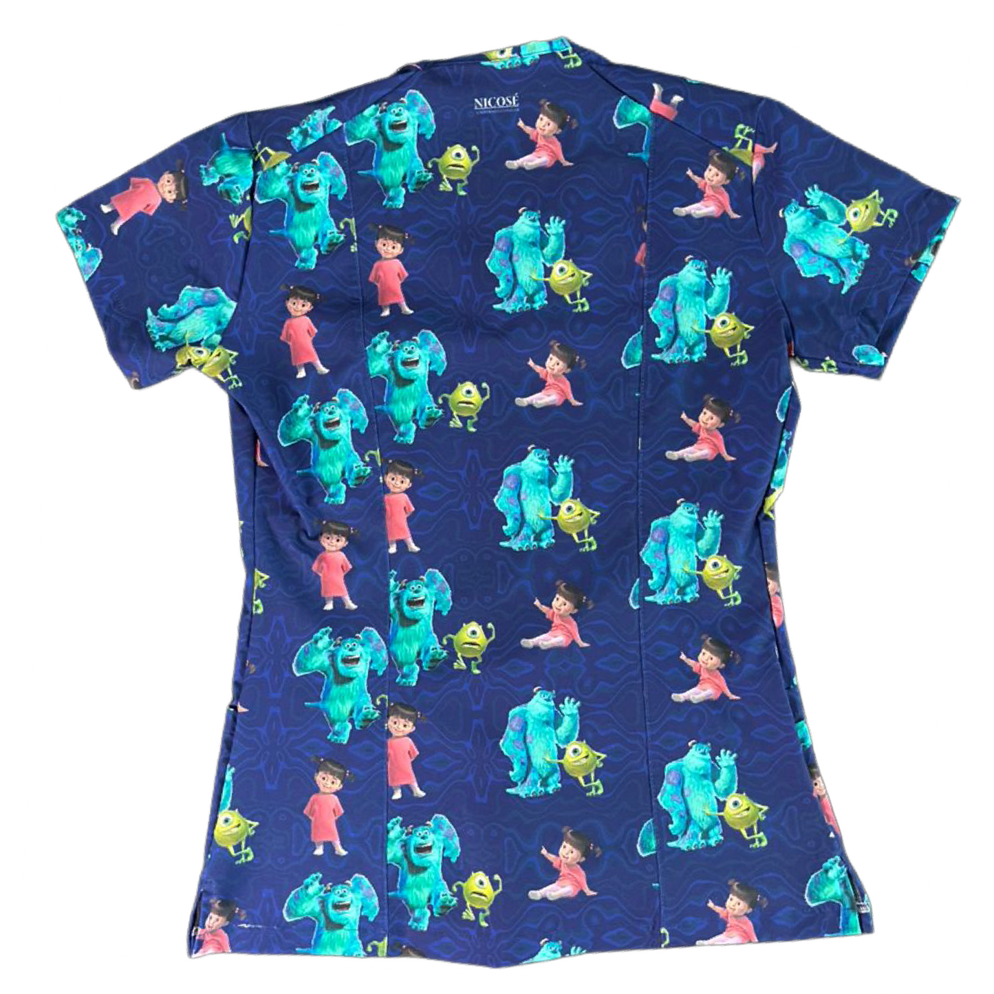 Dúo Monstruo y tierno Top Clinico Mujer (A pedido)