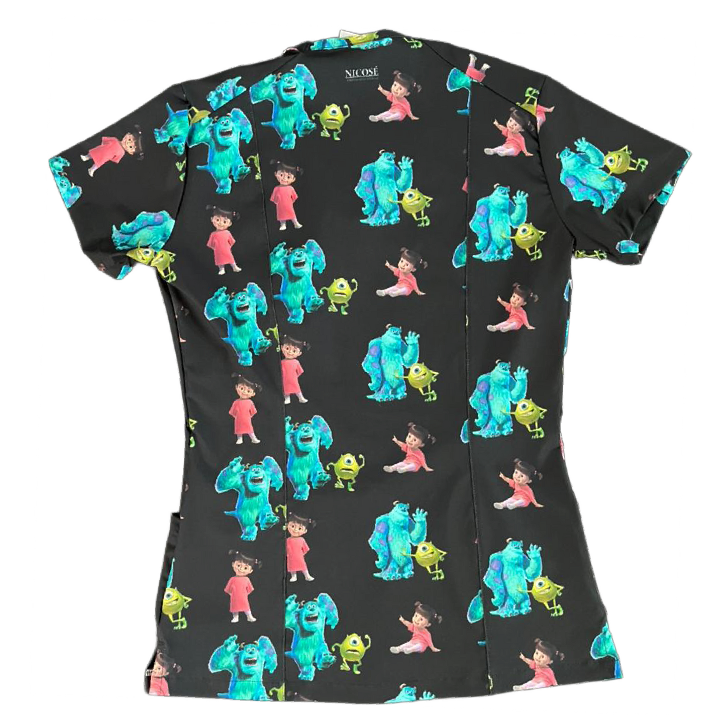 Dúo Monstruo y tierno Top Clinico Mujer (A pedido)