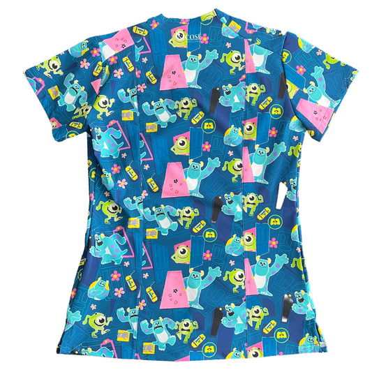 Monster Inc Top Clinico Mujer (A pedido)