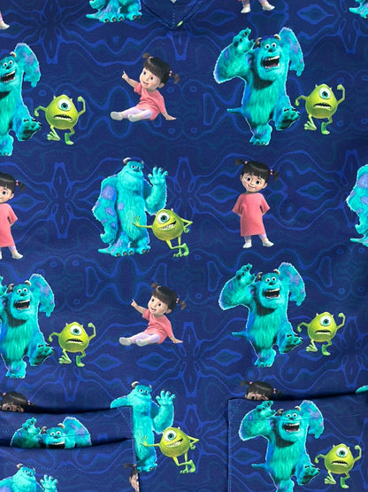 Dúo Monstruo y tierno Top Clinico Mujer (A pedido)