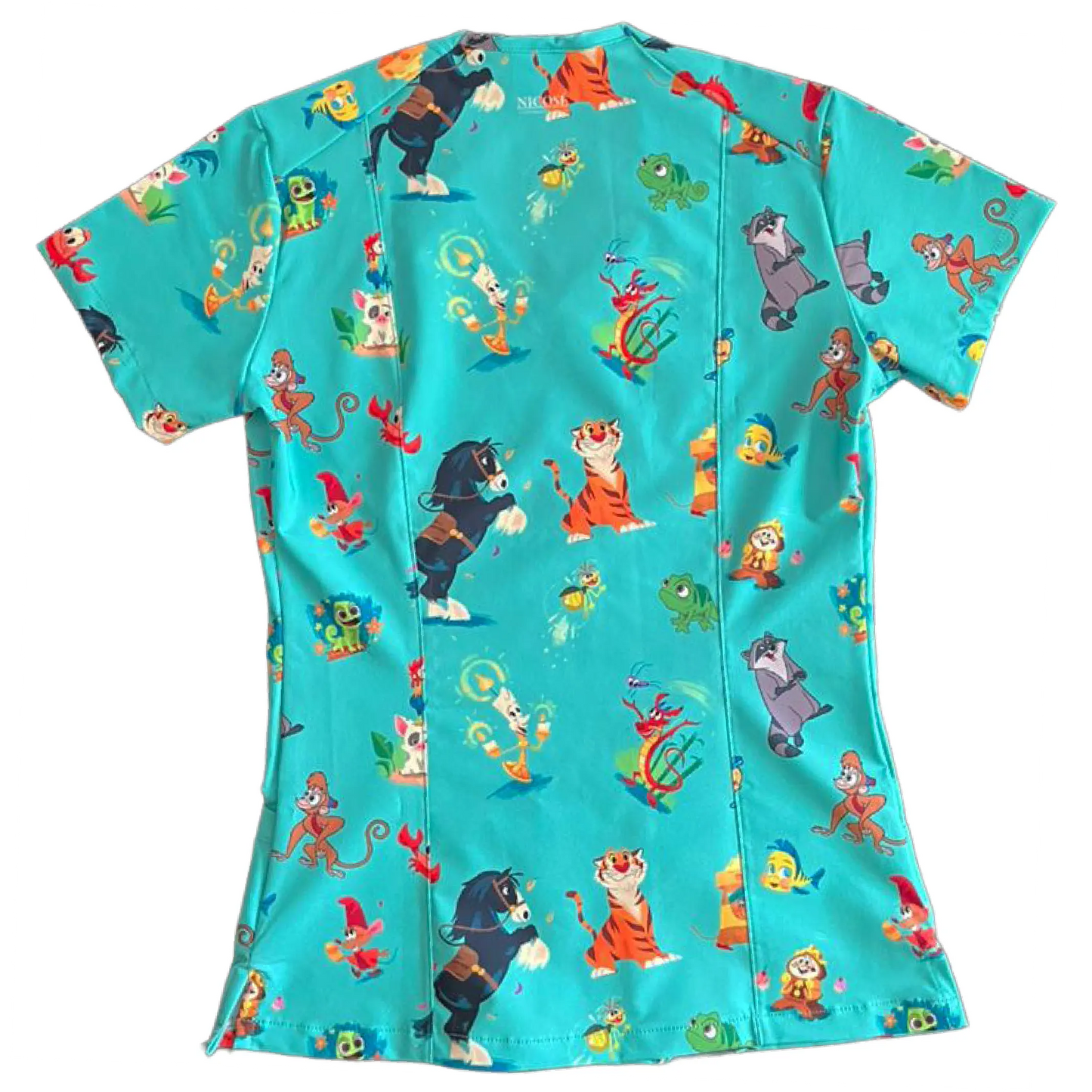 Mundo Encantado Top Clínico Mujer (A pedido)