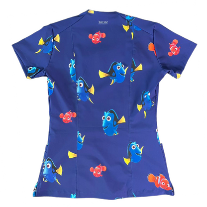 Dori & Nemo Top Clinico Mujer (A pedido)