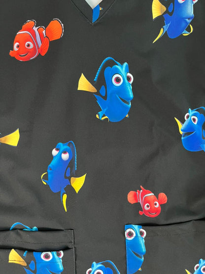 Dori & Nemo Top Clinico Mujer (A pedido)