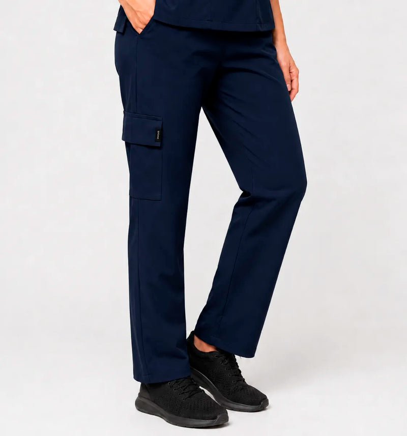 Pantalón Clínico Antifluido Mujer — 5 bolsillos