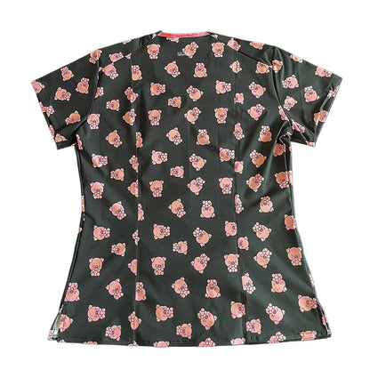 Cerditos Top Clínico Mujer (A pedido)