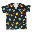 Top Clínico Hombre Pokémon (A pedido)