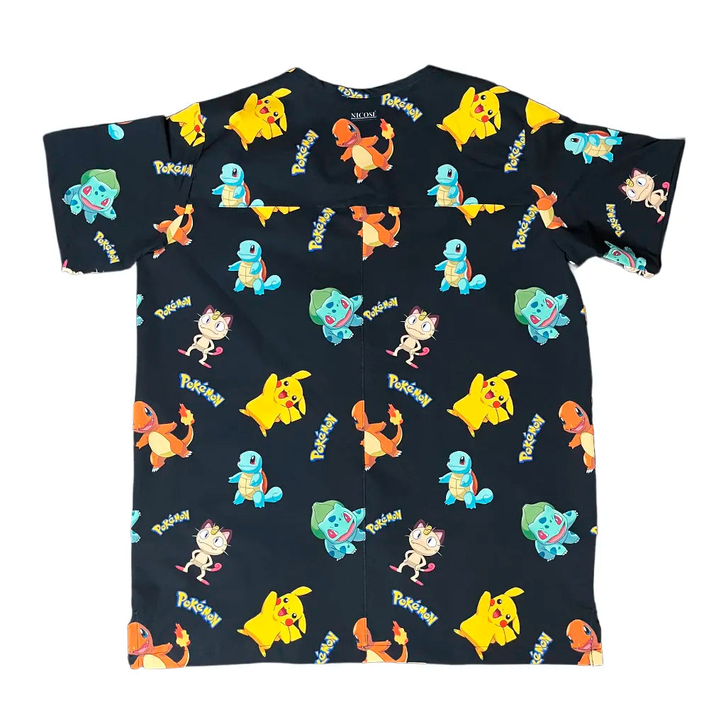 Top Clínico Hombre Pokémon (A pedido)
