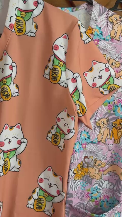 Gatito de la fortuna Top Clinico Mujer (abono 50%)