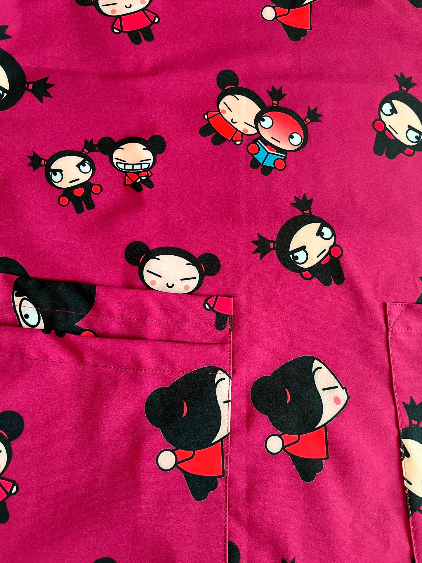 Pucca y Garu Top Clinico Mujer (A pedido)