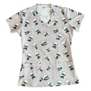 Reflejo Ninja Top Clinico Mujer (A pedido)