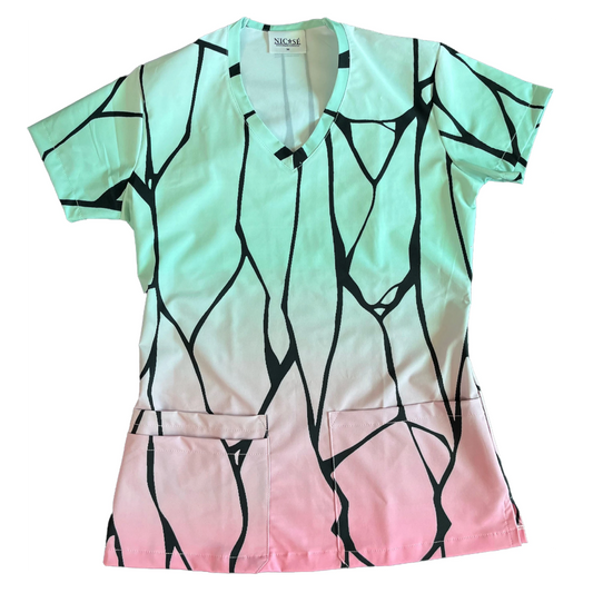 Shinobu Kocho Demon Slayer Top Clinico Mujer (A pedido)