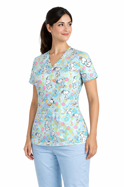 Top Clinico Snoopy flores