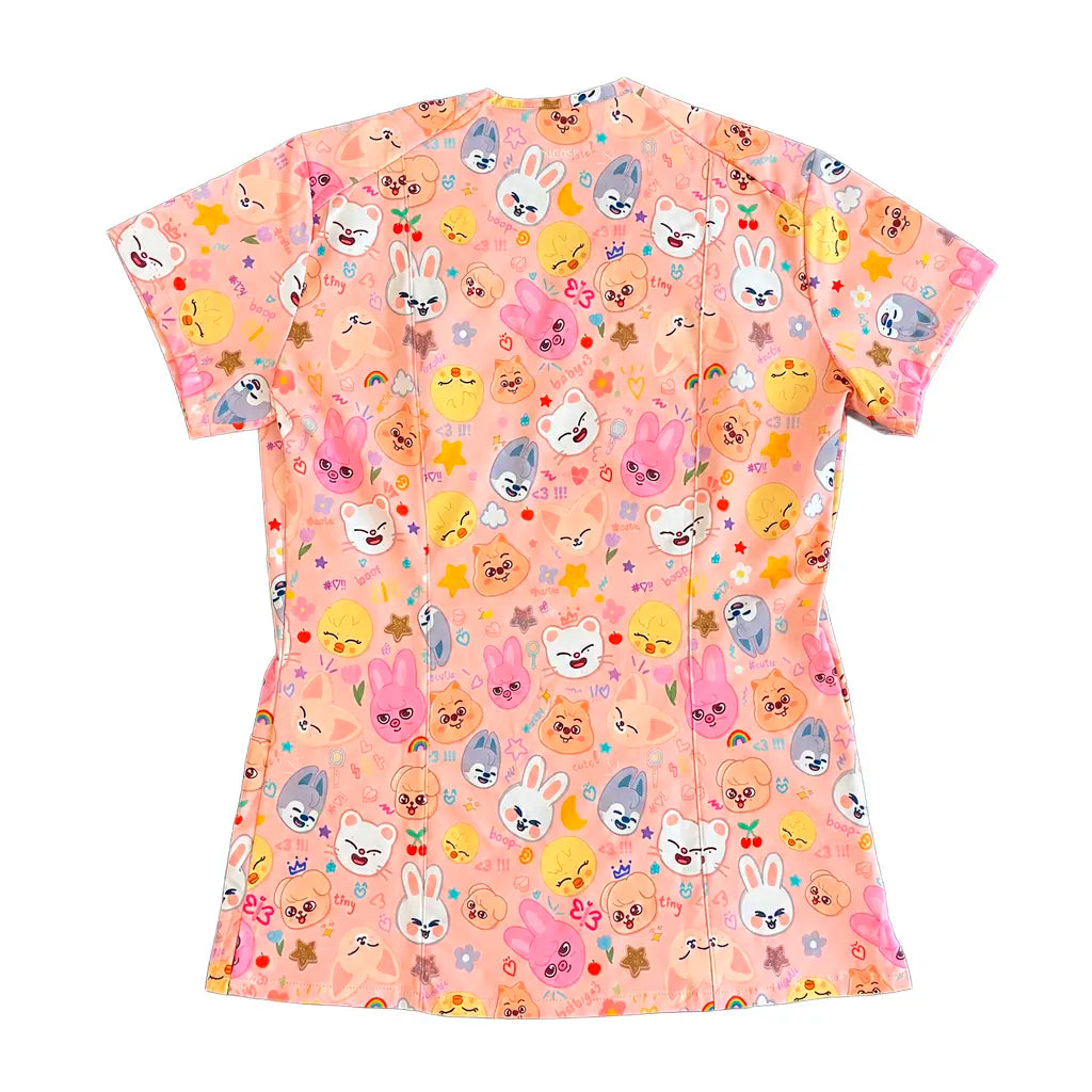 Top Clínico Mujer Stray Kids Friends (A pedido)