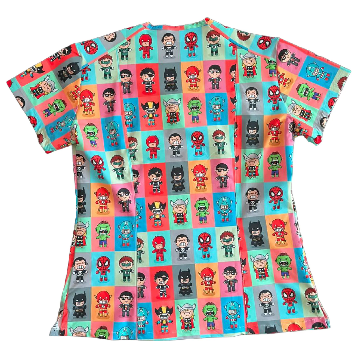 Superhéroes Top Clínico Mujer (A pedido)