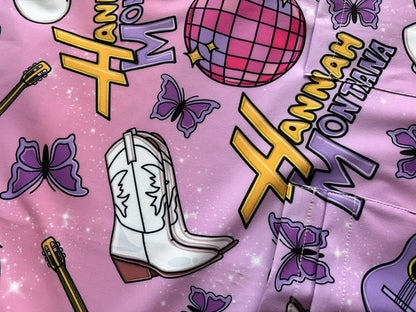 Top clínico de mujer con diseño Hannah Montana - Talla L, vista 3