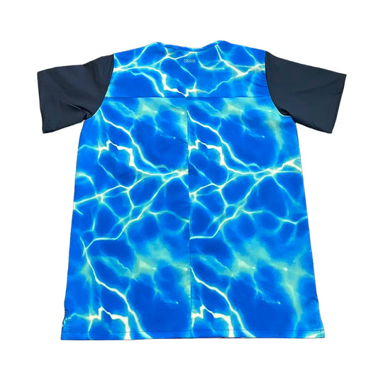 Top clínico hombre Goku Vegeta Super Saiyan trasera - uniforme antifluido Chile