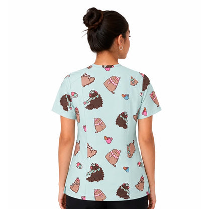 Gatitos Invierno Top Clínico Mujer