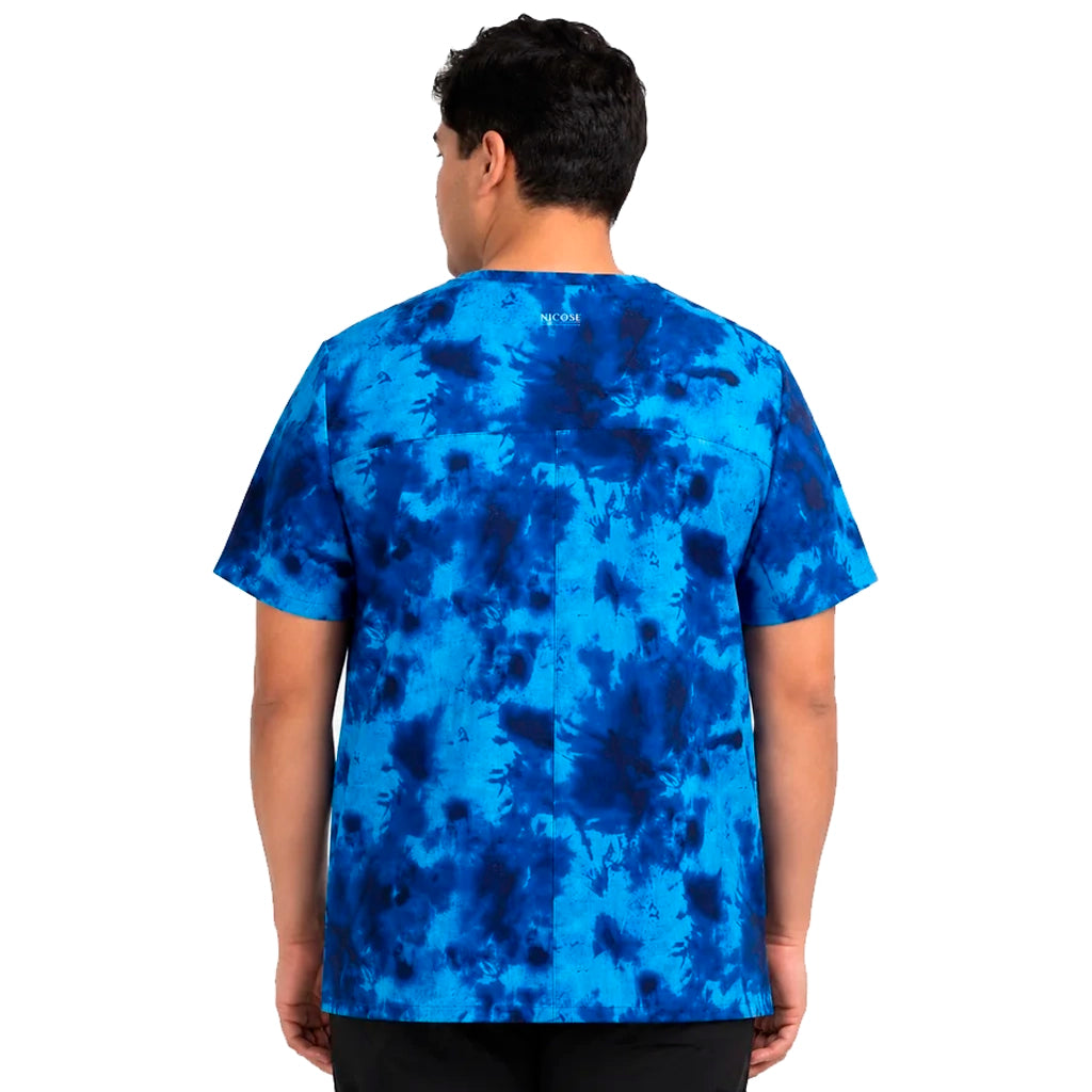 Top Clínico Hombre Nicosé Tye Dye (A pedido)
