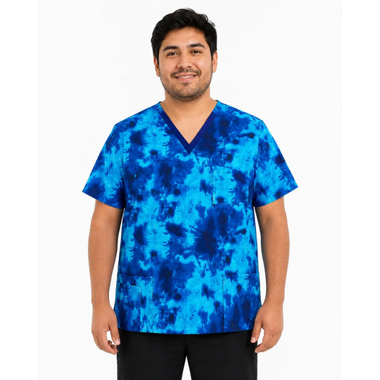Top Clínico Hombre Nicosé Tye Dye (A pedido)