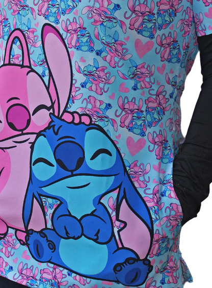 Top Clinico Angel y Stitch