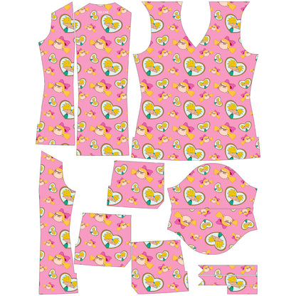 Helga y Arnold Top Clinico Mujer (A pedido)