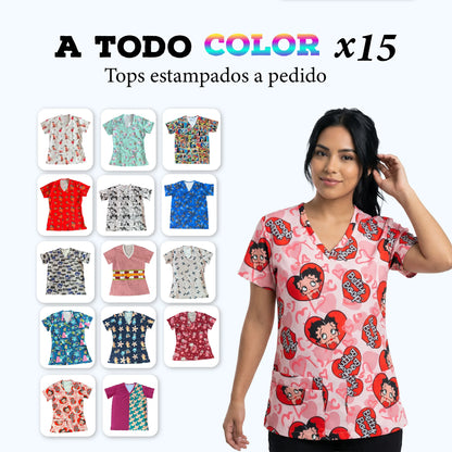 Set A todo color x15 (Tops a pedido)