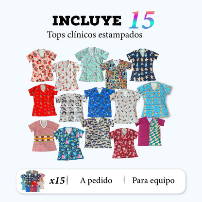 Set A todo color x15 (Tops a pedido)
