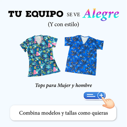 Set A todo color x10 (Tops a pedido)