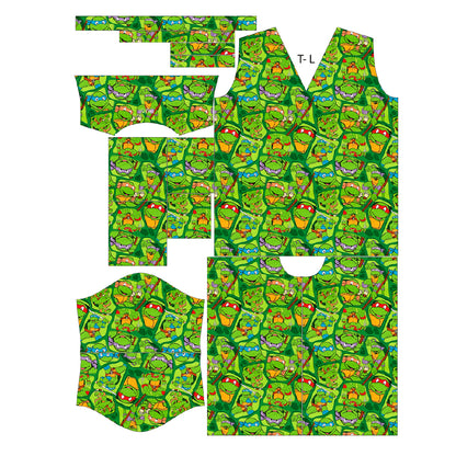 Top Clinico Hombre Tortugas Ninja (Abono 50%)