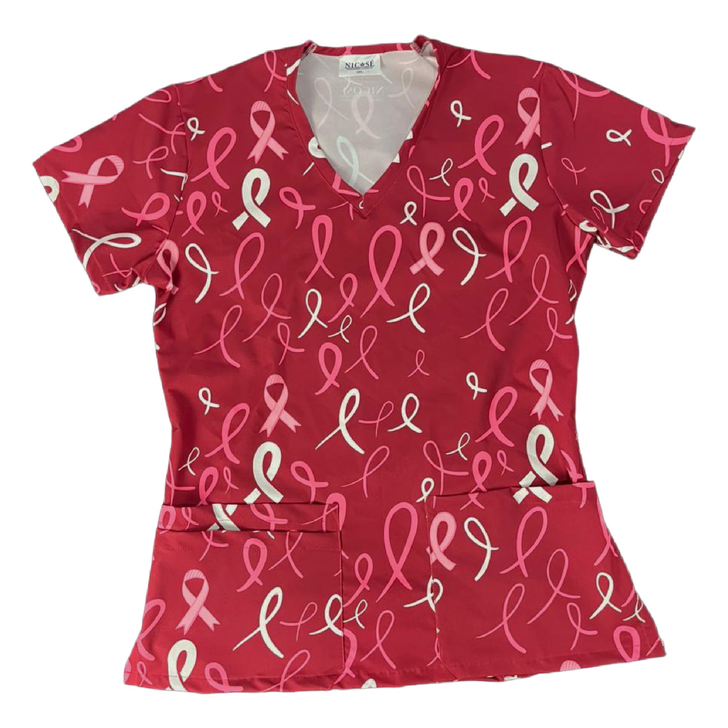 Esperanza rosas burdeo Top Clinico Mujer (A pedido)