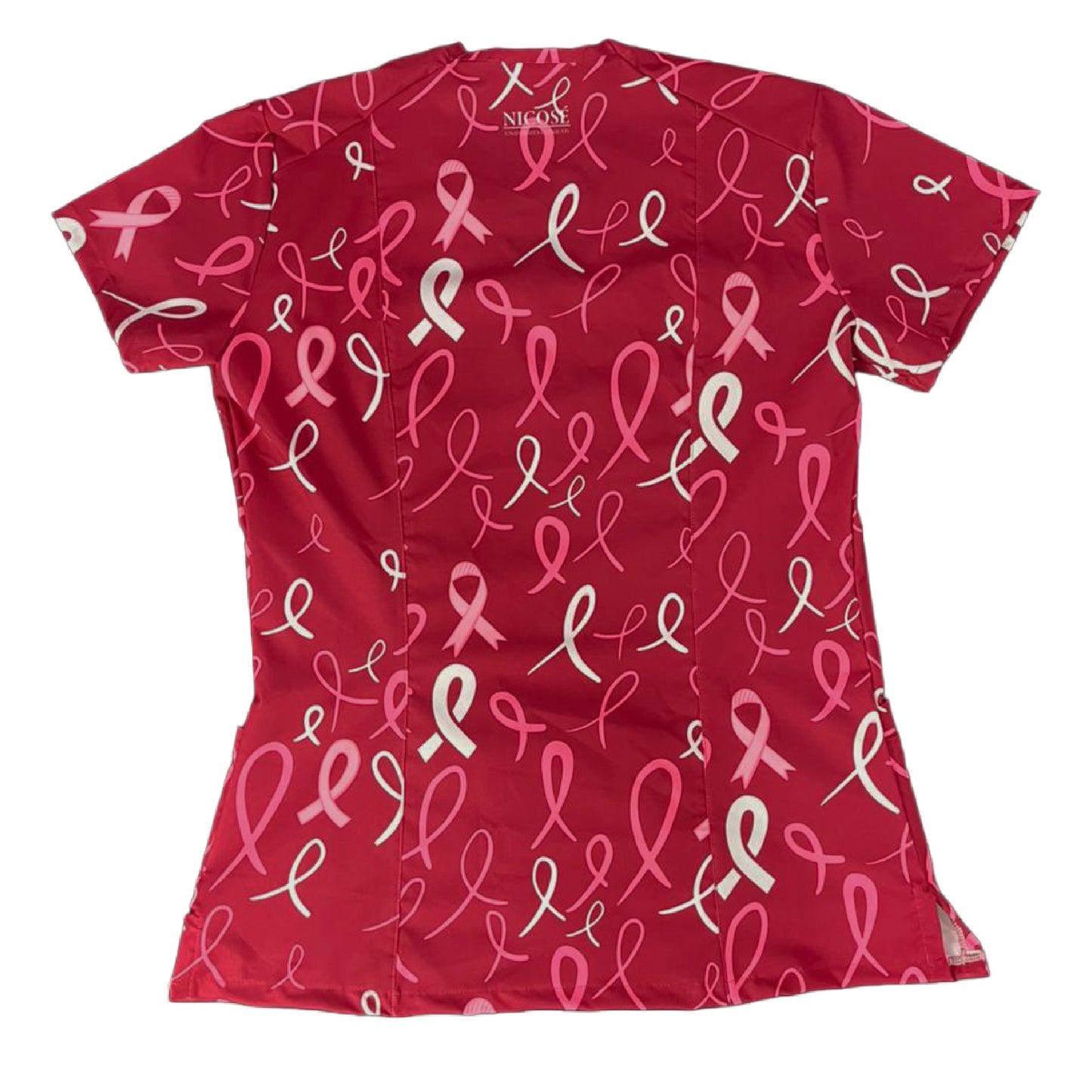 Esperanza rosas burdeo Top Clinico Mujer (A pedido)