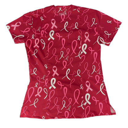 Esperanza rosas burdeo Top Clinico Mujer (A pedido)