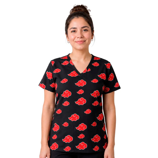 Top Clínico Mujer Naruto Akatsuki (A pedido)
