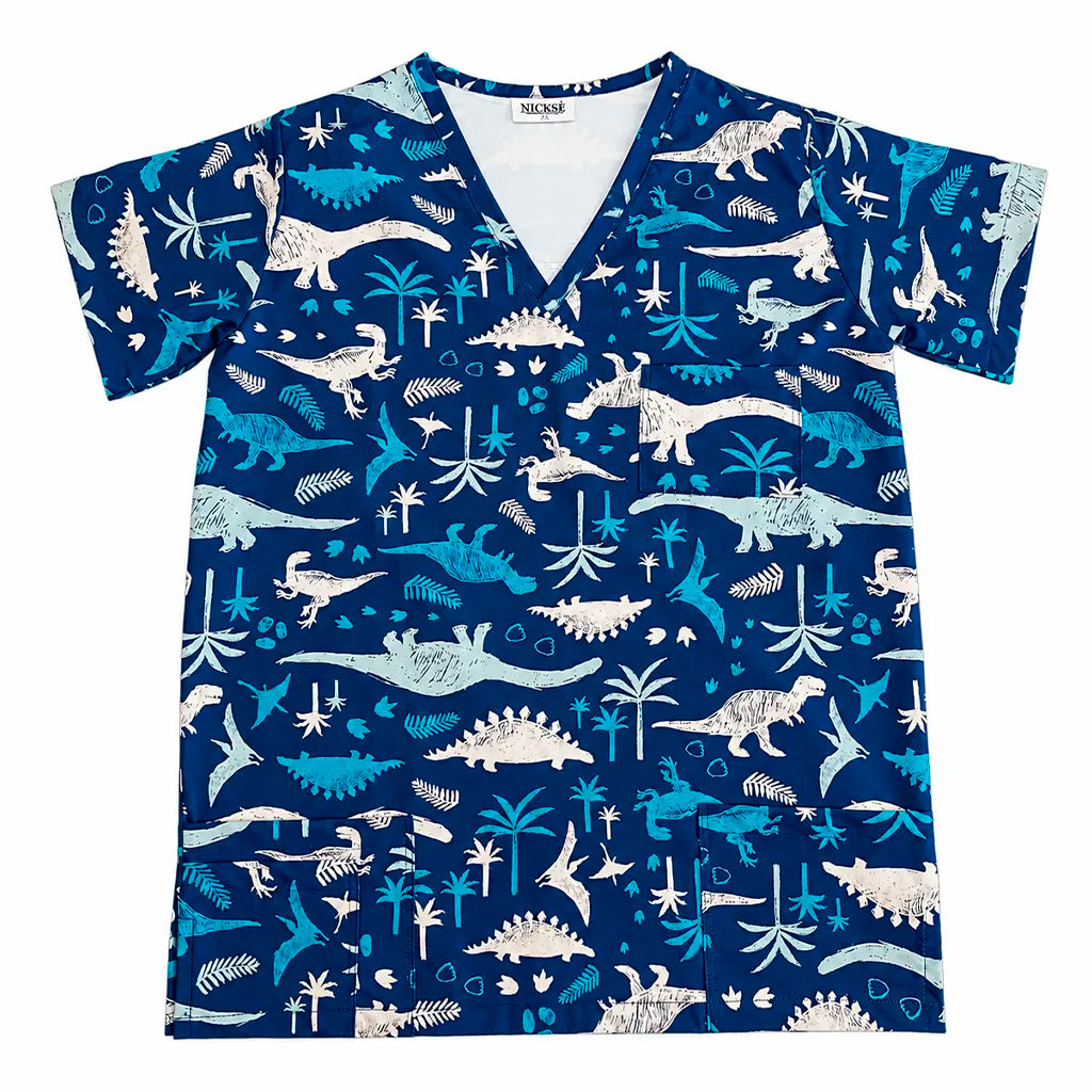 Top clínico dinosaurios hombre - Talla M