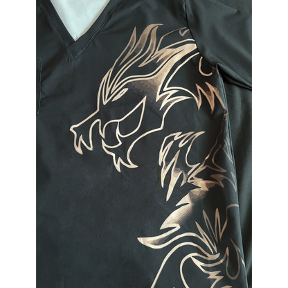 Top Clínico Hombre Dragón dorado (A pedido)
