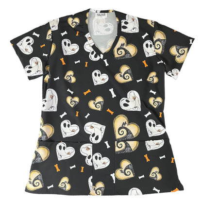 El extraño mundo de Jack Top Clinico Mujer (A pedido)