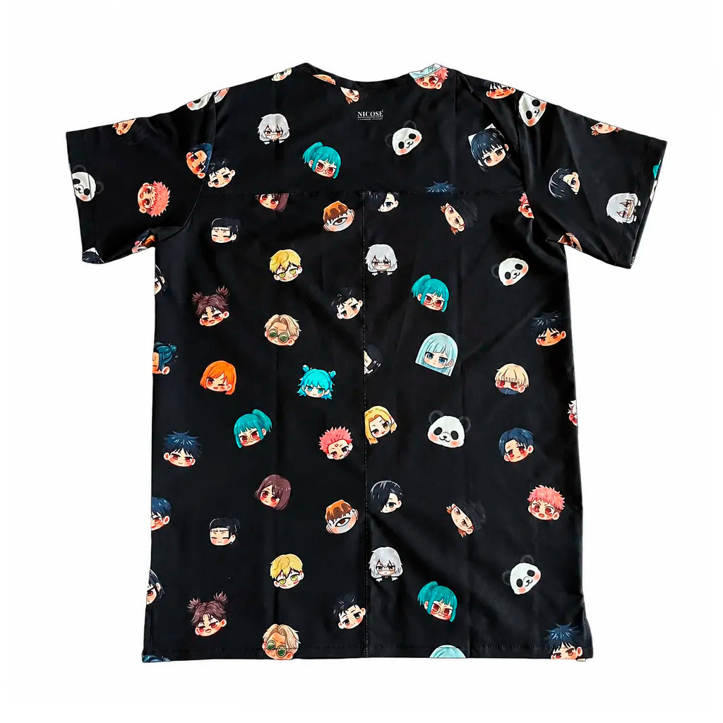 Top clínico Jujutsu Kaisen hombre - Talla S