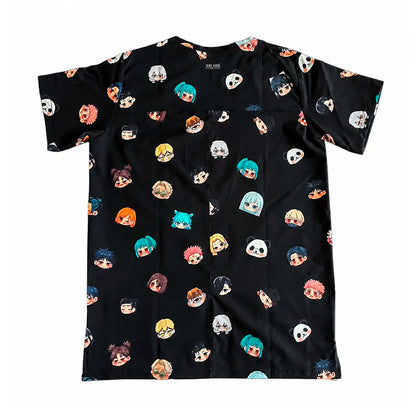 Top clínico Jujutsu Kaisen hombre - Talla S