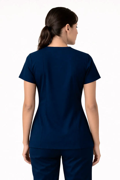 Top Esencial Antifluido Azul Marino