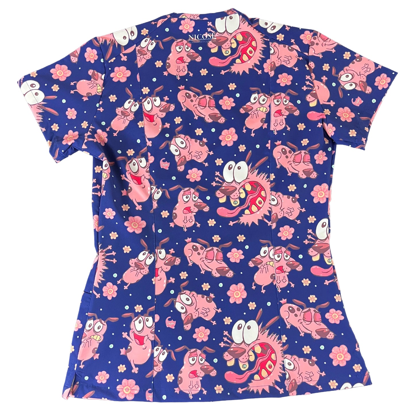 Coraje azul marino Top Clinico Mujer (A pedido)