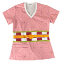 Nezuko Kamado Top Clinico Mujer (A pedido)