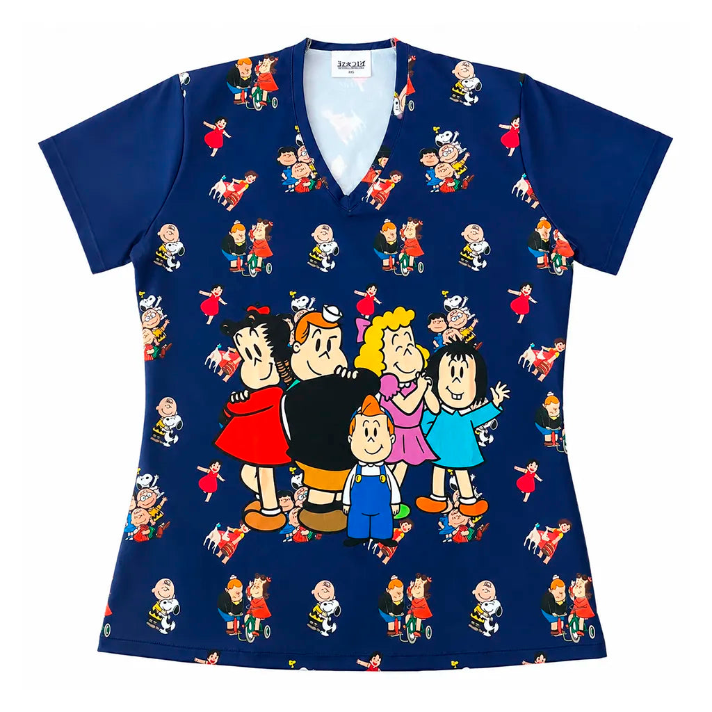 Top Clínico Pequeña Lulú y Amigos Mujer 2XL