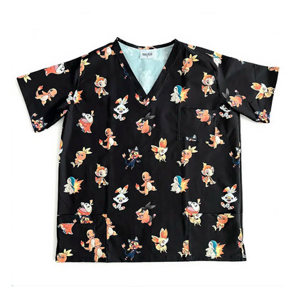 Top Clínico Hombre Escuadrón fuego (A pedido)