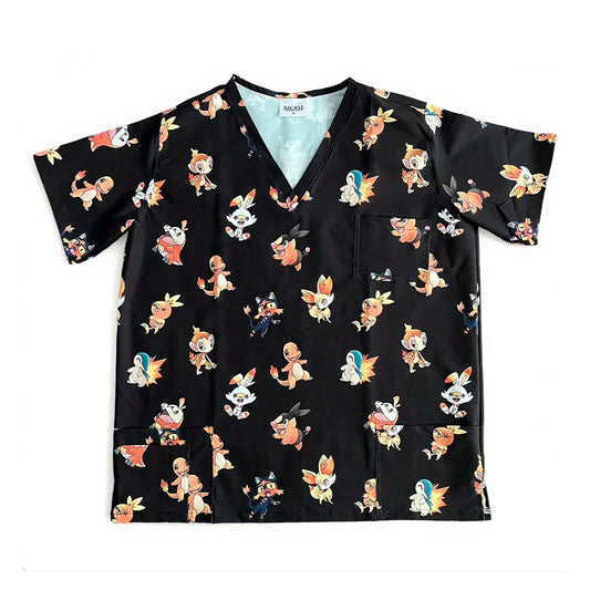 Top Clínico Hombre Escuadrón fuego (A pedido)
